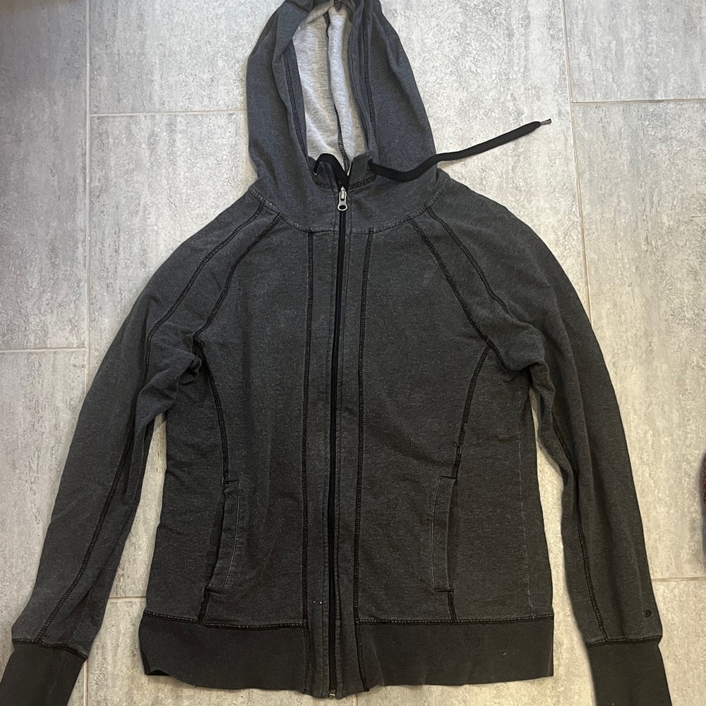 Champion Women's Black Zip-Up Hoodie
